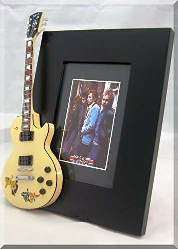 SEX PISTOLS Miniatur-Gitarre Bilderrahmen Steve Jones