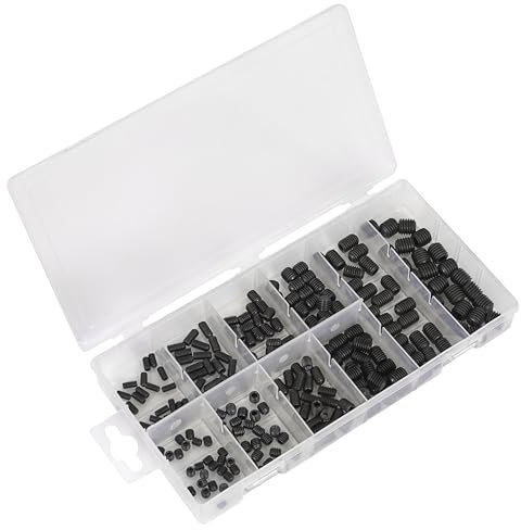 Grub Screw Assortment 250pc DIN 916 M4-M10 Metric