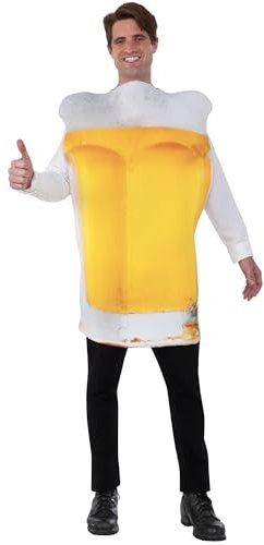 Rubie's Official Pint of Beer Costume, Fancy Dress Up Accessory, Standard Size