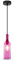 V-TAC SKU. 3774 Hängeleuchte Flasche Leuchtmittel vt-7558, Kunststoff, und andere Material, E14, Lila, Höhe x Breite x Tiefe: 72 mm x 280 mm x 1050 mm