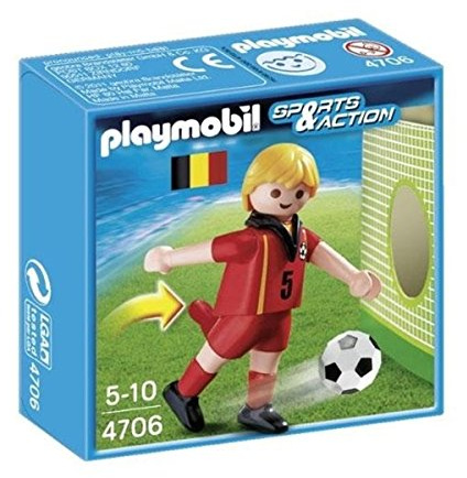 PLAYMOBIL® 4706 - Fußballspieler - Belgien