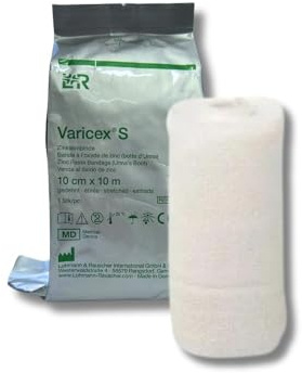 Varicex S Zinkleimbinde 10 cm x 10 m 20 Stück