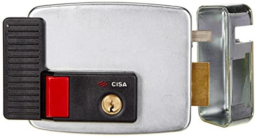 Cisa Elektronisches Schloss, 12 V, verzinkt, silber, 11731701, 12V
