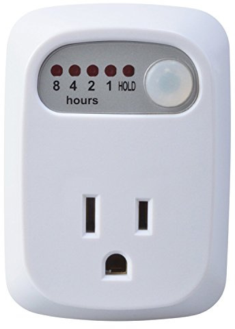 TEKLECTRIC Indoor Auto Shut Off for Curling Iron Hair Straightener Countdown Phone Charger Timer Safety Outlet Conserve Socket
