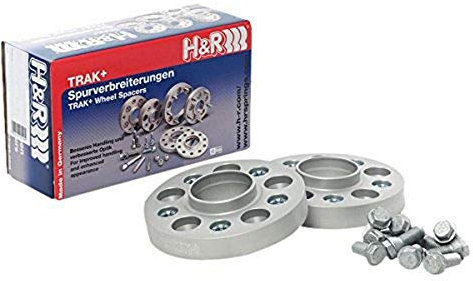 H&R DRA-System Spürverbreiterungsatz 60mm pro Achse - Lochkreis 5x100 - Mittenzentrierung 57,1mm - System M14x1,5 - kompatibel mit Audi/Seat/Skoda/Volkswagen