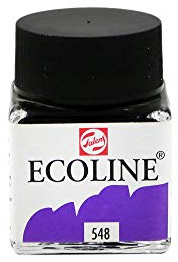 ECOLINE - PAINTING & DRAWING LIQUID WATERCOLOUR INK - BLUE VIOLET 30ml