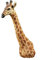 Design Toscano Afrikanische Giraffe, Wandtrophäenskulptur