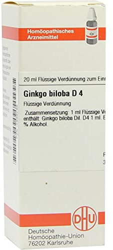 Ginkgo Biloba D 4 Dilution