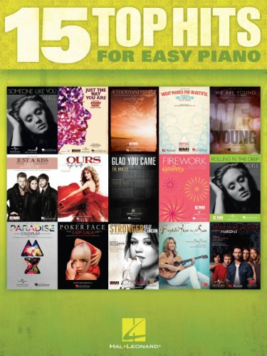 15 Top Hits for Easy Piano (English Edition)