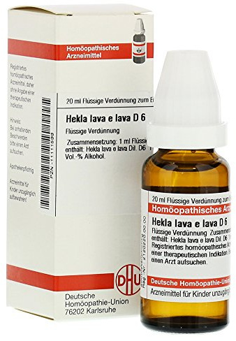 HEKLA lava e lava D 6 Dilution 20 ml