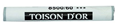 KOH-I-NOOR 8500060002SV Künstler Pastellkreide rund 10-75 8500, 12 in Set, Taube grau, 1,7 x 20,0 x 9,7 cm