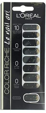 L'oreal - L'oreal Color Riche Le Nail Art - 009 Poudre D'or