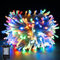 YOSION LED Christmas Lights, String Fairy Lights On Clear Cable with 12 Modes,Timer,Dimmable, Ideal for Home Christmas Halloween Wedding Party (500 LEDs, Multicolor)