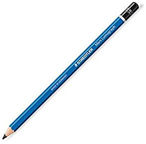 Staedtler Pack Of 6 100 Mars Lumograph Pencils, Degree of Hardness 5B