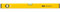 BMI Wasserwaage 689 Construct (Länge 50 cm, Aluprofil gelb pulverbeschichtet, stabile Libelle aus bruchsicherem Spezialkunststoff, Messgenauigkeit 1 mm/m) 689050P-gelbCON