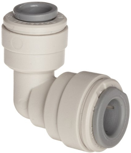 John Guest Acetal Copolymer Tube Fitting, Reducing Elbow, 3/8 x 1/4 Tube OD (Pack of 10) by John Guest