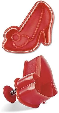 Städter Ausstechform Schuh aus Kunststoff mit Auswerfer,Ausstecher