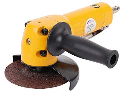 Smerigliatrice Angolare Pneumatica, ORAZIO 4 100mm Aria Angolo Levigatrice Utensile da Taglio Pneumatico con Disco Abrasivo per Lucidatura Rettificatric 212531