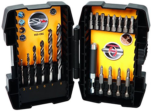 Juego de 19 piezas para atornillar y taladrar