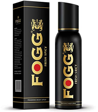 Fogg Fresh Deodorant Spicy Black Series for Men, 120ml by Fogg
