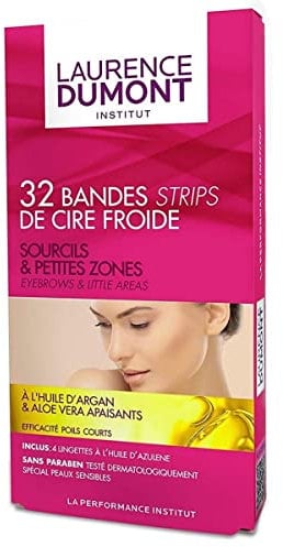 Laurence Dumont - Epilation Streifen Augenbrauen und kleine Flächen, Kaltwachsstreifen 32