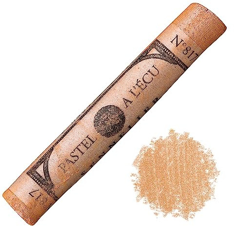 SENNELIER Extra-Soft French Pastel for Professional Artists, Iridescent Sienna 817