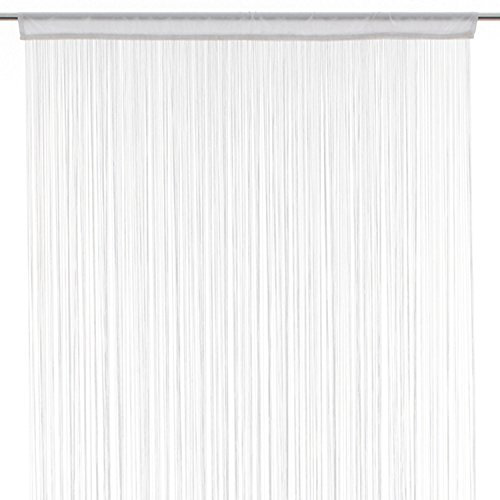 Atmosphera Rideau Fils - 90 x 200 cm - Blanc