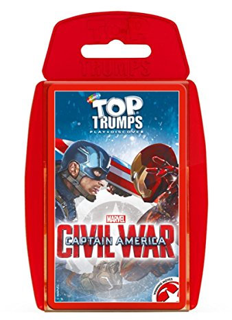 Captain America: Civil War Top Trumps Card Game