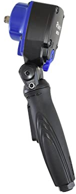 Astro Pneumatic Tool Astro Pneumatic 1833 3/8 Nano Flex-Head Winkel-Schlagschrauber - 400 Fuß-Pfund, Schwarz