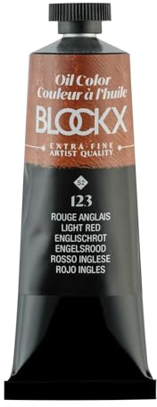 Blockx 213123BXC - Premium extra-fine oils - English Red Oil - 35ml tube