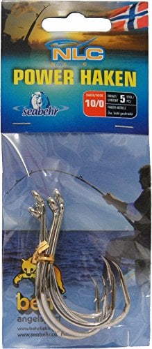 Behr Norwegen Power Angelhaken Silber 10