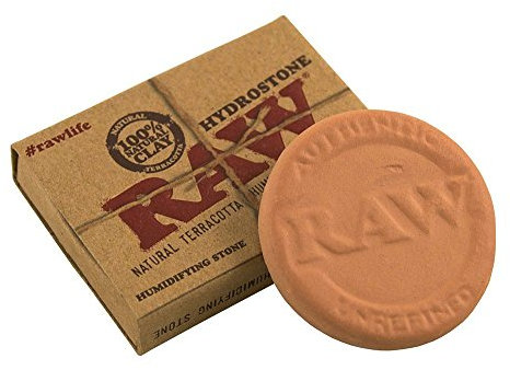 RAW Natural Terracotta Hydrostone Tabakbefeuchter Keramikfeuchthalter Humidifying Stone by RAW
