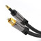 KabelDirekt – Mini-TOSLINK optisches Audiokabel mit LWL Störsignalschutz – 0,5m (Mini-TOSLINK auf TOSLINK, digitales S/PDIF-Kabel/Glasfaserkabel für Soundbar, Stereoanlage/Verstärker, HiFi-Geräte)