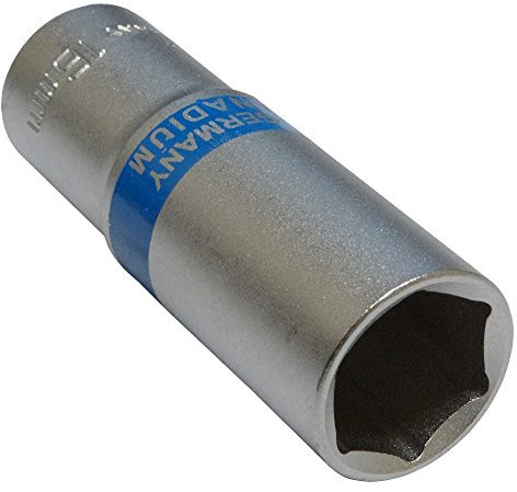 AERZETIX: Douille de vissage 3/8 6 pans 16mm longue profonde rallongée en acier CrV