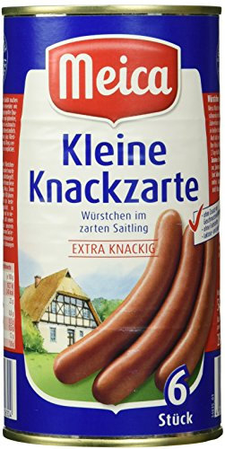 Meica 6 kleine Knackzarte, 540 g Dose