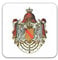 Aufkleber/Sticker Grossherzogtum Baden Wappen Karlsruhe Monarchie 7x7cm A3271