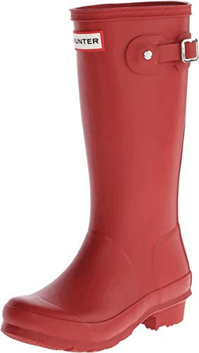 Hunters Original Kids, Stivali di gomma unisex bambino, Rosso (red), 30/31