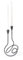 BLACK + BLUM Loop Candle Holder, Steel, 28 x 20 x 13 cm