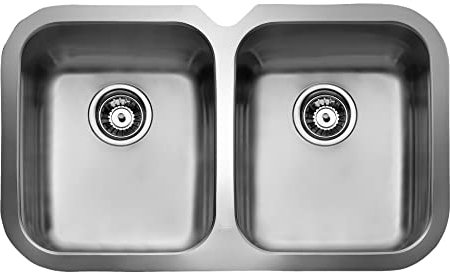 Fregadero Teka Bajo Encimera Be 2C 765 Color Inox Ref 10125150 Mueble De 80 Cm