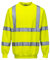 Portwest B303 Comfort Elasticated Hi-Vis Sweatshirt Yellow, XX-Large