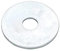 Sealey RW1038 rondella M10 x 38 mm, zincato, confezione da 50