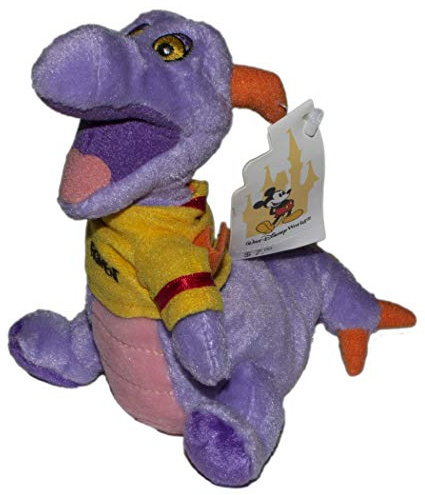Disney 's Figment Dragon Plüsch-Sitzsack, 17,8 cm