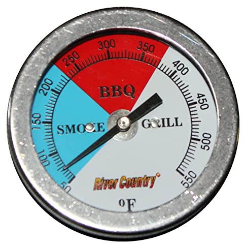 River Country 3 (RC-T34CC) Adjustable BBQ, Grill, Smoker Thermometer (50 to 550F), Model: RC-T34, Home & Garden Store