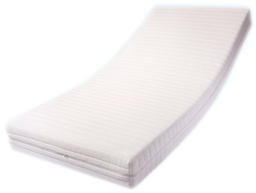 Dibapur® : Q 9 Zonen Orthopädische Kaltschaummatratze (90x190) x ca.15,5 cm Kern mit gesteppten Doppeltuchbezug ca. 16 cm Härtegrad: H2,5 (bis ca. 110 kg) Q Steht für Qualität Made in Germany