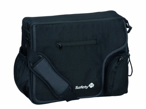 Safety 1st 16339600 - Mod'Bag, praktische Wickeltasche, mit vielen Fächern und Wickelunterlage, schwarz