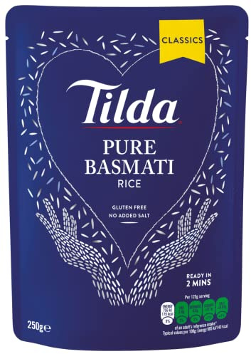 Tilda Steamed Basmati Rice, 6er Pack (6x250g)