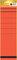 Avery Zweckform L4816-5 Einzel-Ordner-Etiketten, 297 x 38 mm, 5 Blatt/10 Etiketten, rot