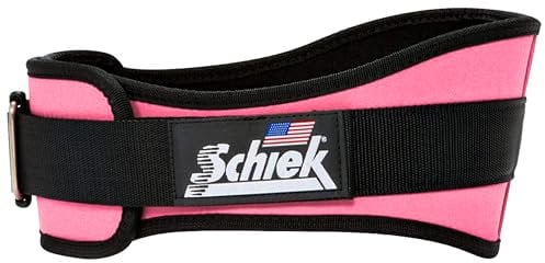 Schiek Sports Model 2006 Gewichthebergürtel, Nylon, 15,2 cm, Größe S, Pink