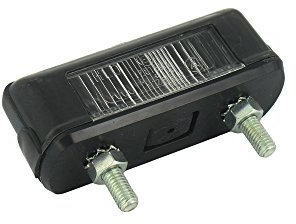 Kennzeichenleuchte für 12-24V - Fabrikat HELLA - für Lampenart Soffitte 11x36mm, ohne Leuchtmittel