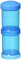 Twistshake 78024 Milchpulverbehälter, 2x 100 ml/3 oz, blau